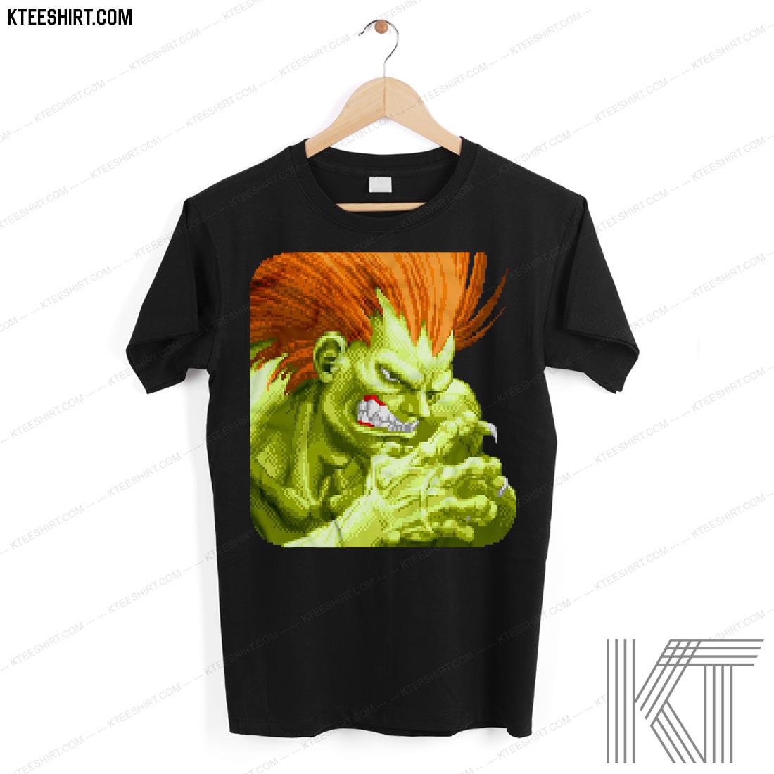 blanka street fighter t shirt