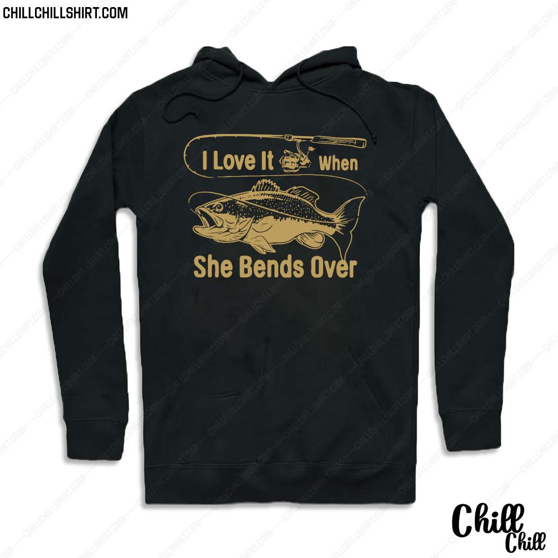 fishing shirt with hoodie