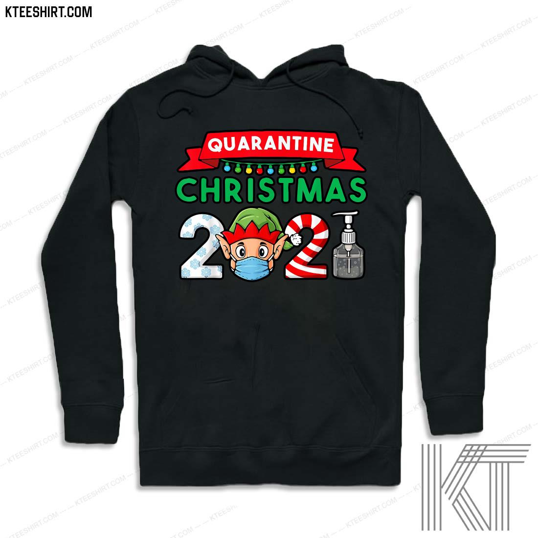 2021 Christmas Elf Funny Boys Kids Family Xmas Sweater hoodie