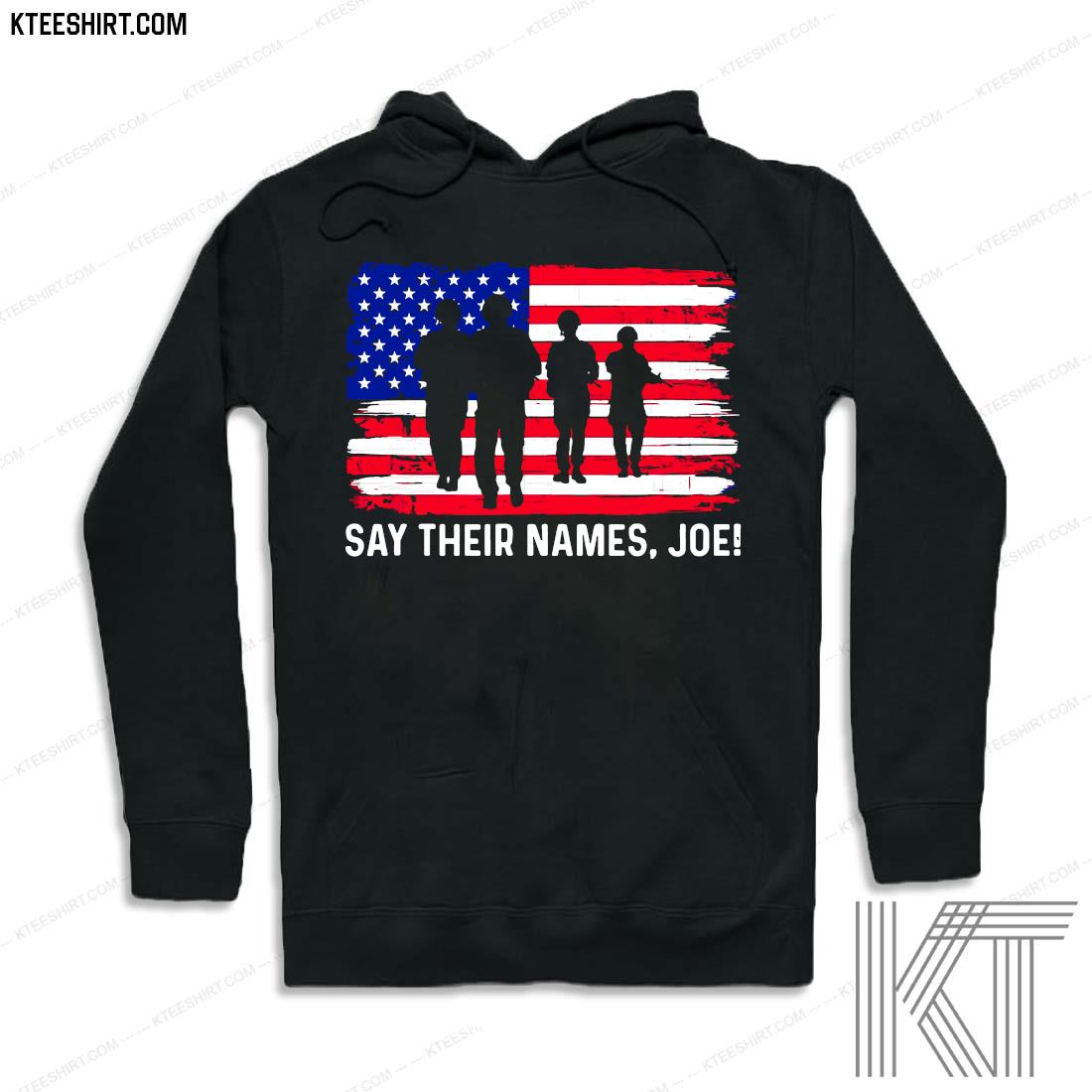 13 Soldiers Heroes Say Their Names Joe Shirt hoodie