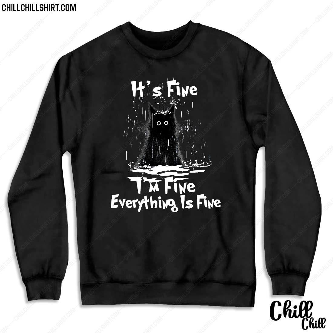 im fine halloween hoodie