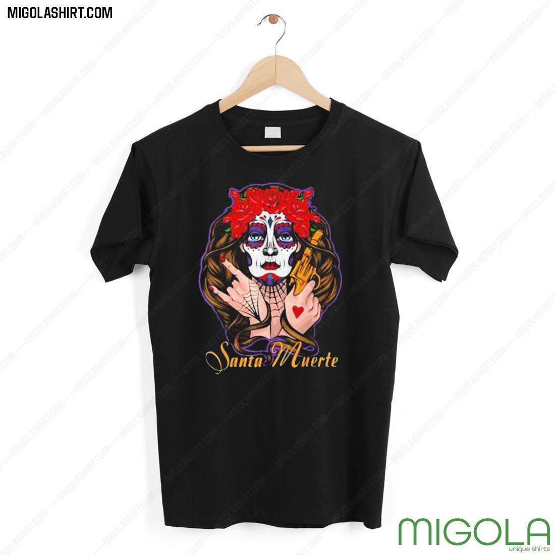santa muerte sweater