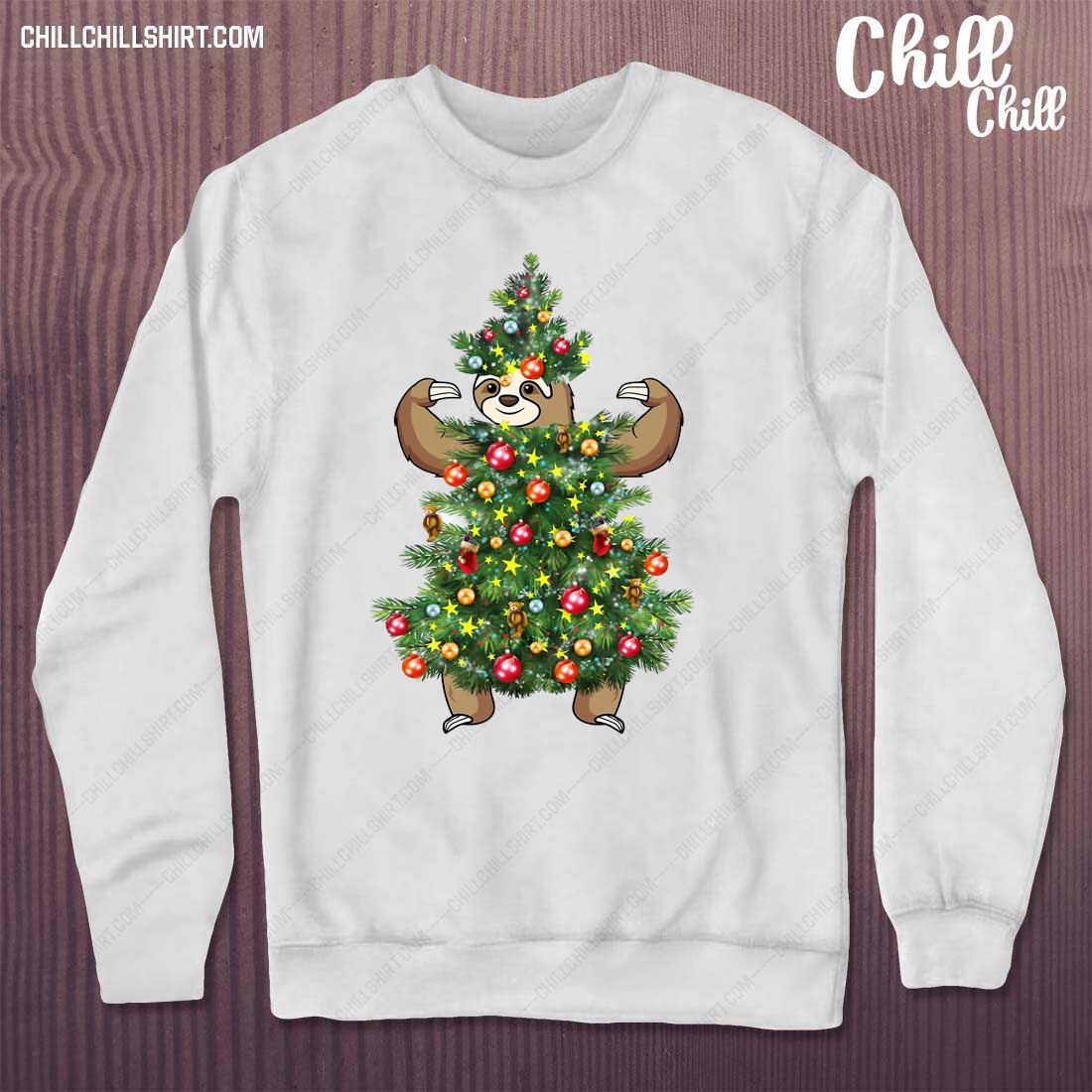 christmas sloth jumper