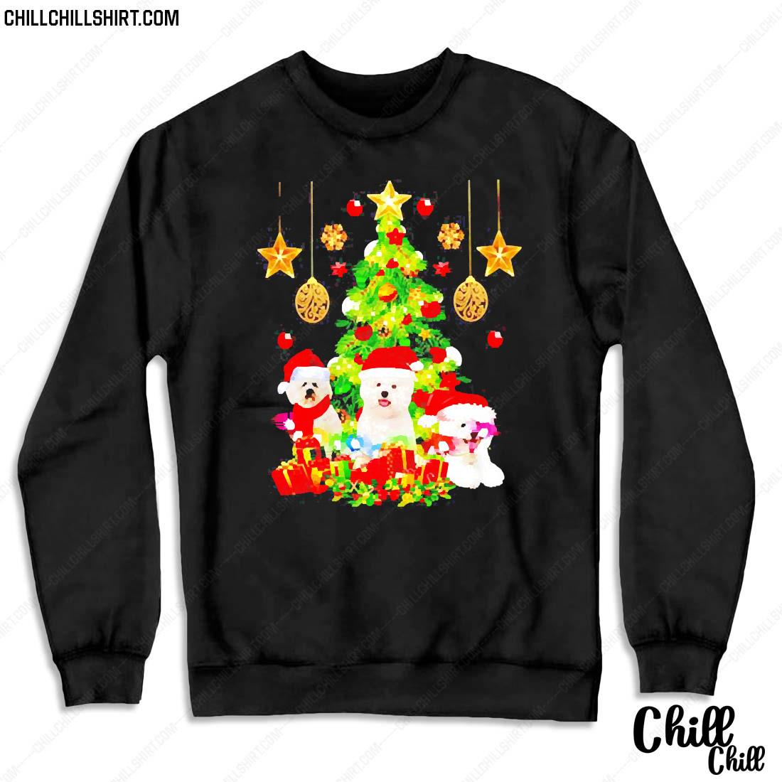 bichon frise christmas jumper