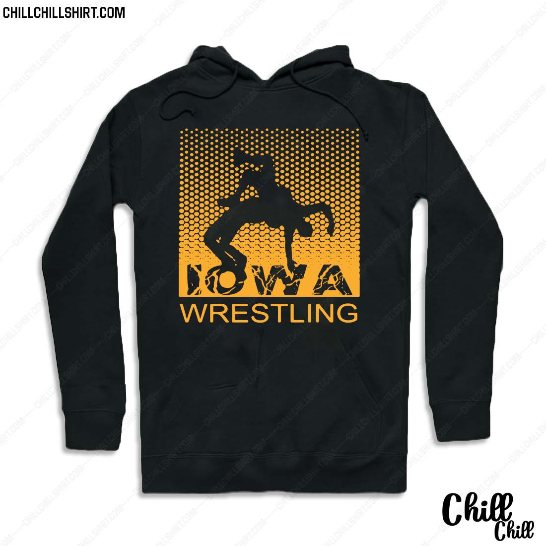 iowa wrestling hoodie