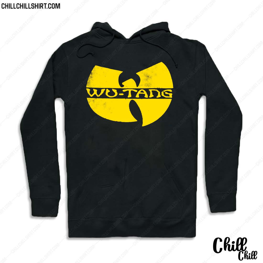 yellow long sleeve wu tang shirt