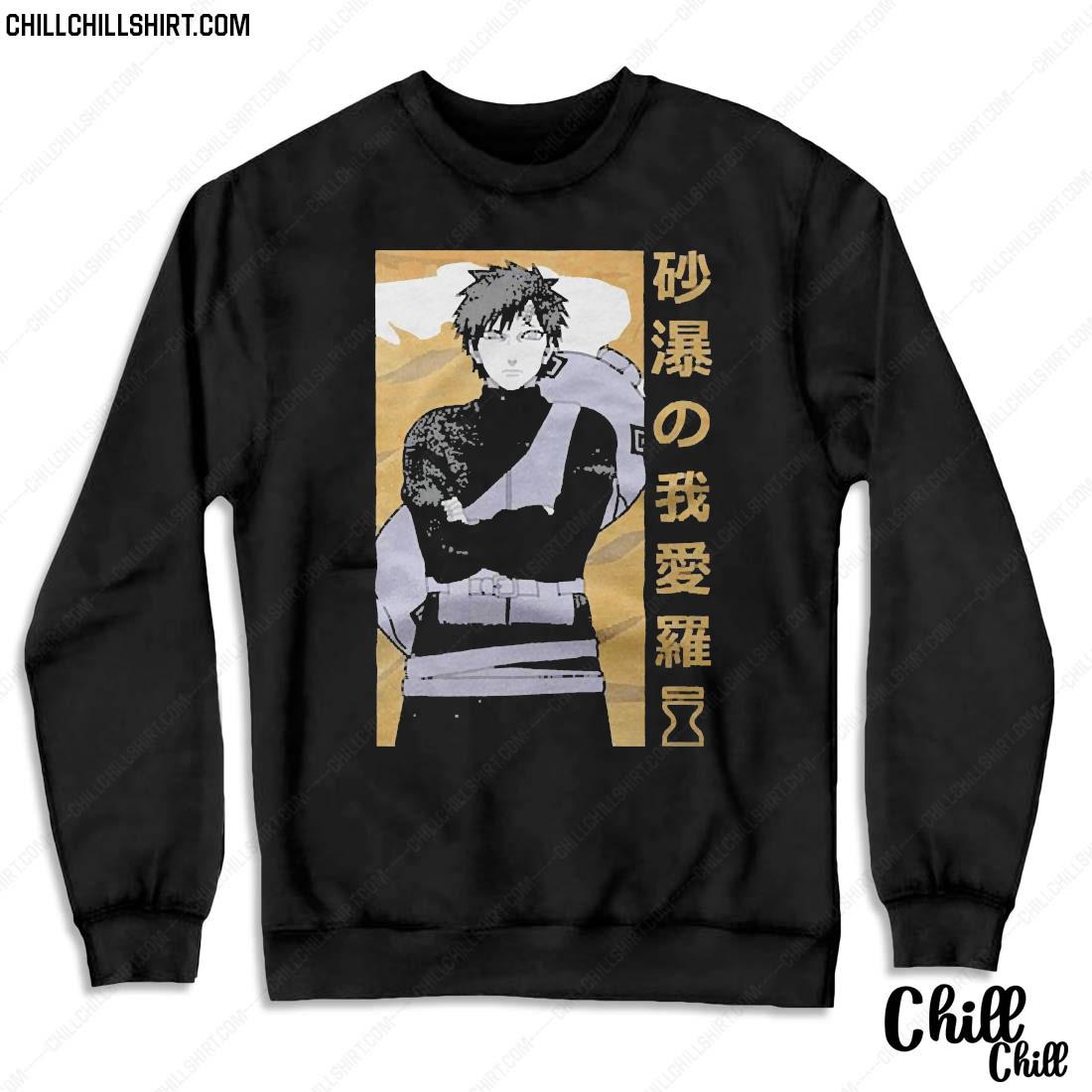 gaara naruto shirt