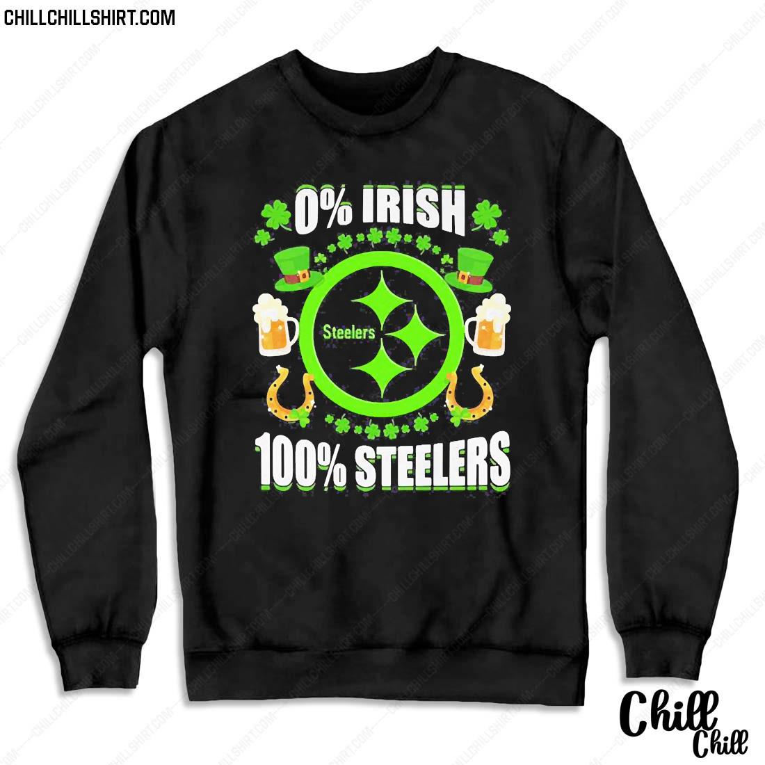 0% Irish Pittsburgh Steelers 100% Steelers St Patrick’s Day T-s Sweater