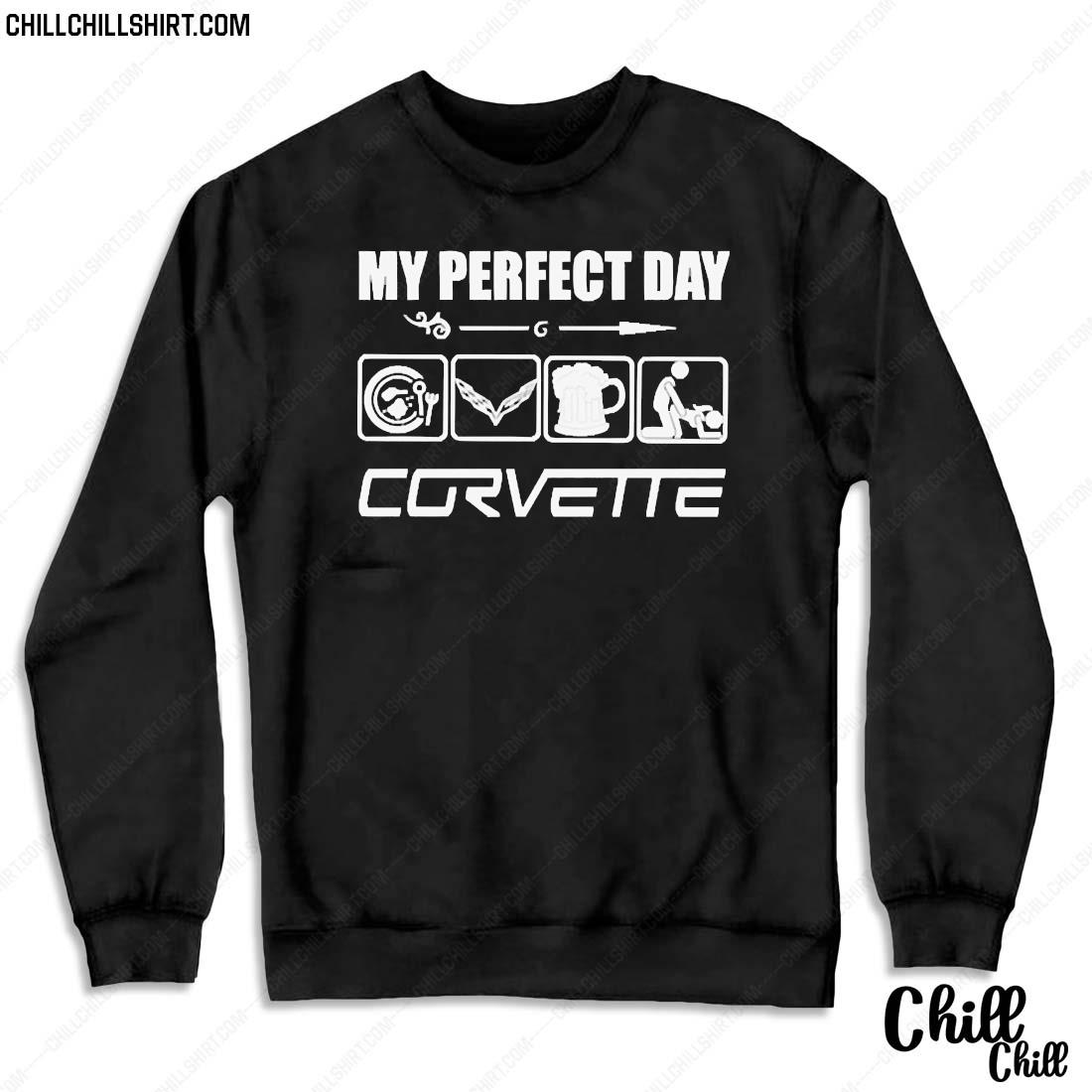 white corvette shirt