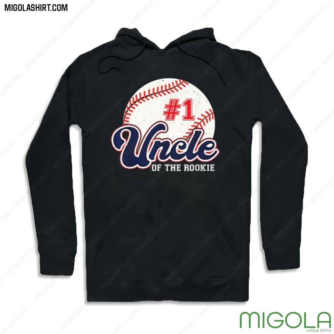 Uncle Of The Rookie Tee Rookie Of The Year Baseball Uncle Shirt Hoodie
