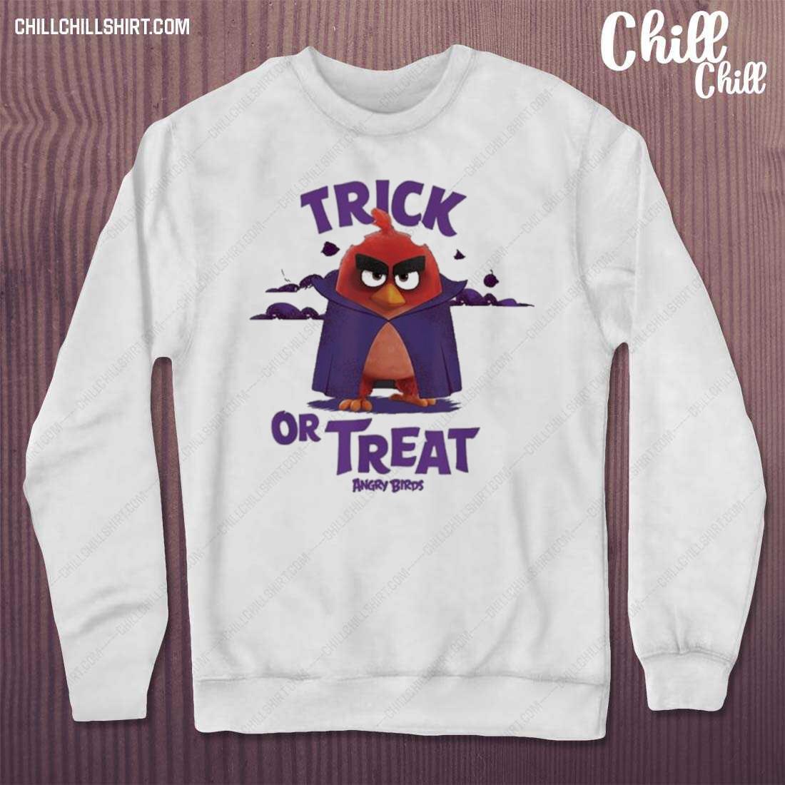 Nice angry Birds Halloween Trick or Treat Shirt sweater