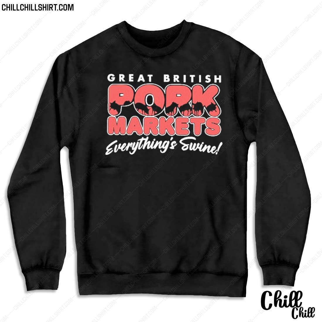Nice great British Pork Markets Shirt Sweater
