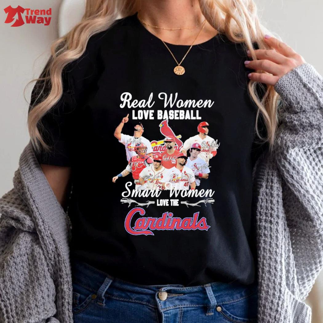 Official TRENDING Real Women Love Baseball Smart Women Love The