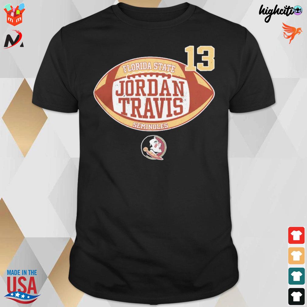 13 Florida state Jordan Travis seminoles ball t-shirt