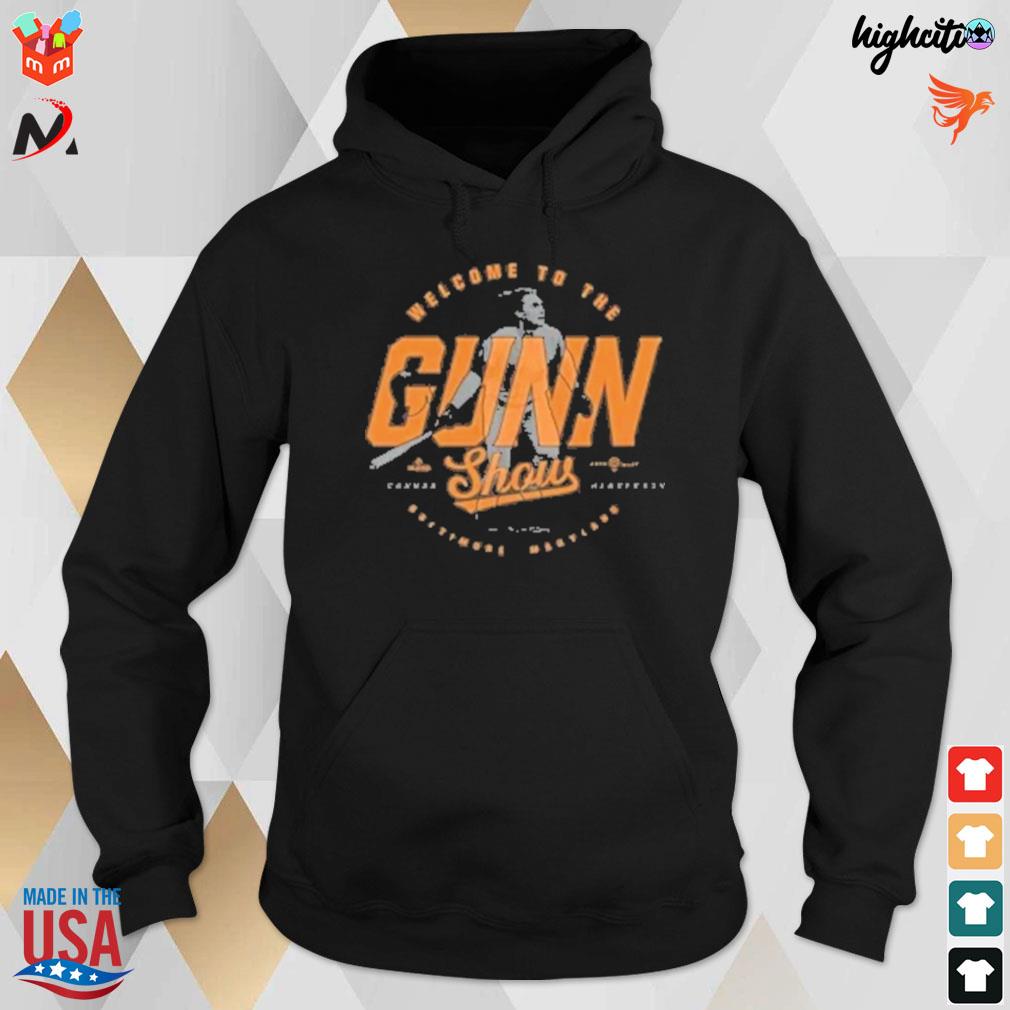 2022 mlbpa welcome to the gunn show Baltimore Maryland t-s hoodie