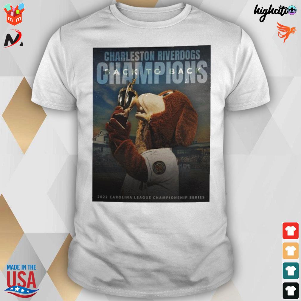 Charleston riverdogs champions 2022 Caronila league championship series t-shirt