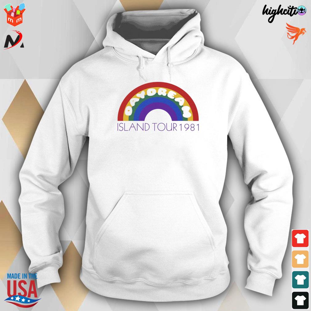 Daydream Island tour 1981 rainbow t-s hoodie