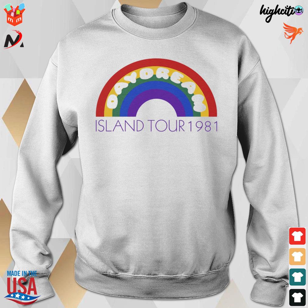 Daydream Island tour 1981 rainbow t-s sweatshirt