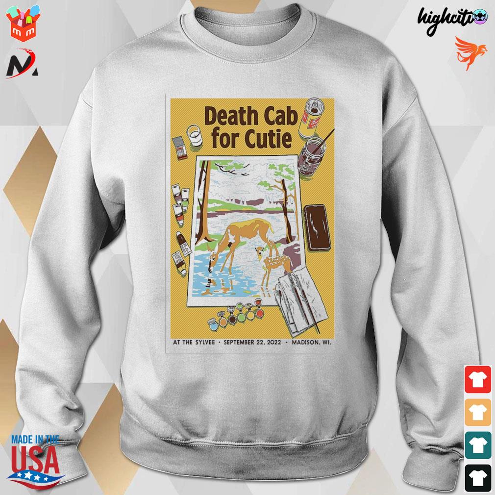 Death cab for cutie at the sylvee september 222022 the sylvee madison wI t-s sweatshirt