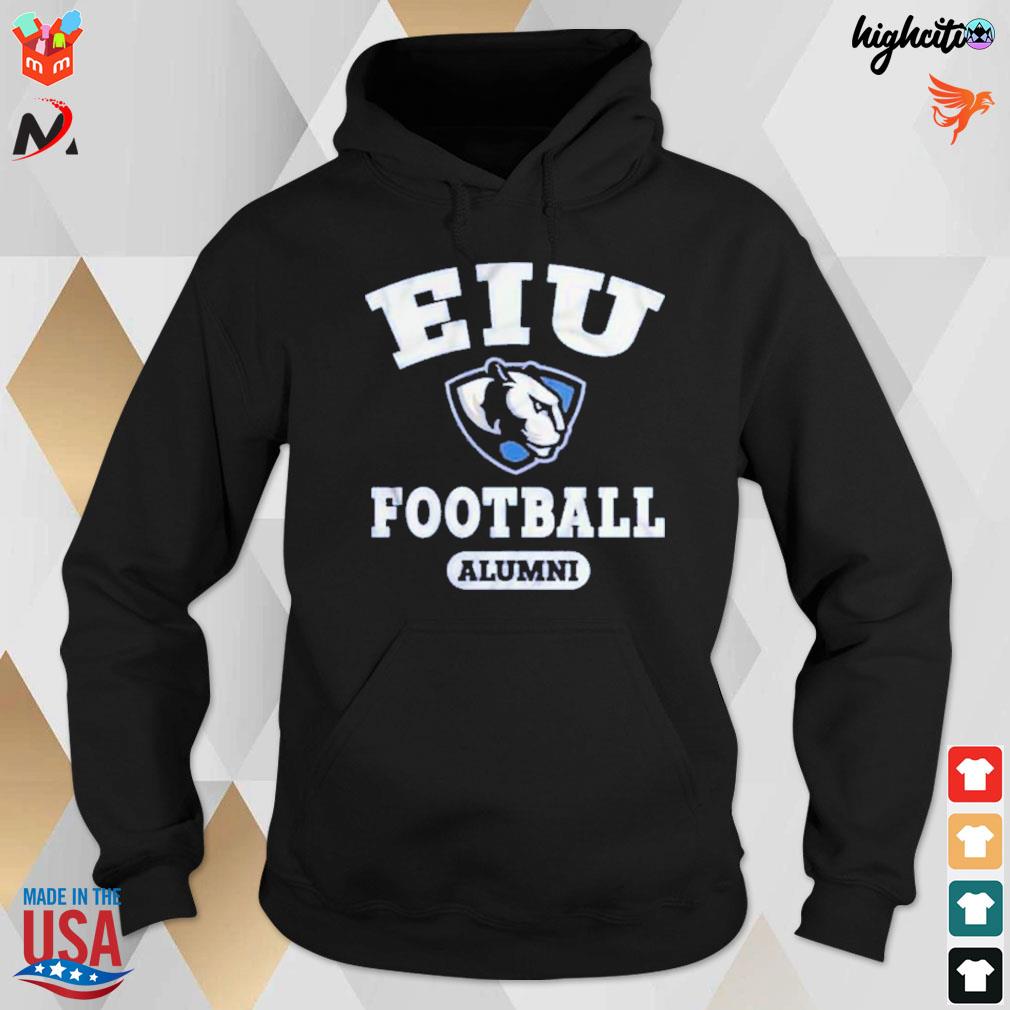 EIU football alumni EIU Cross Country logo t-s hoodie