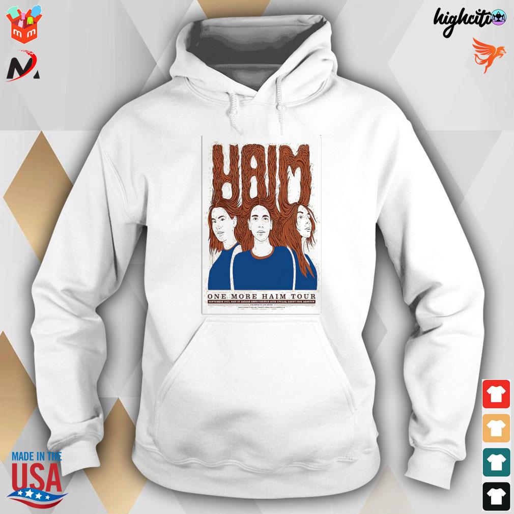 Hiam one more haim tour september 212022 at ascend amphitheater with special guest faye webster t-s hoodie