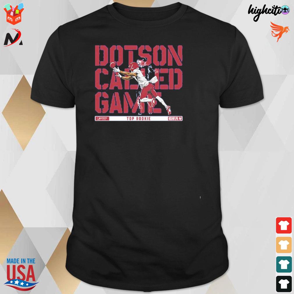 Jahan Dotson called game top rookie t-shirt