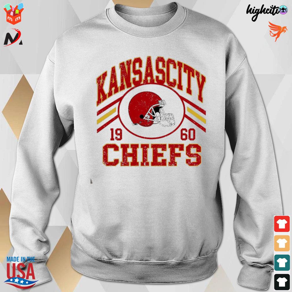 Kansas city Football Chiefs 1960 t-s sweatshirt