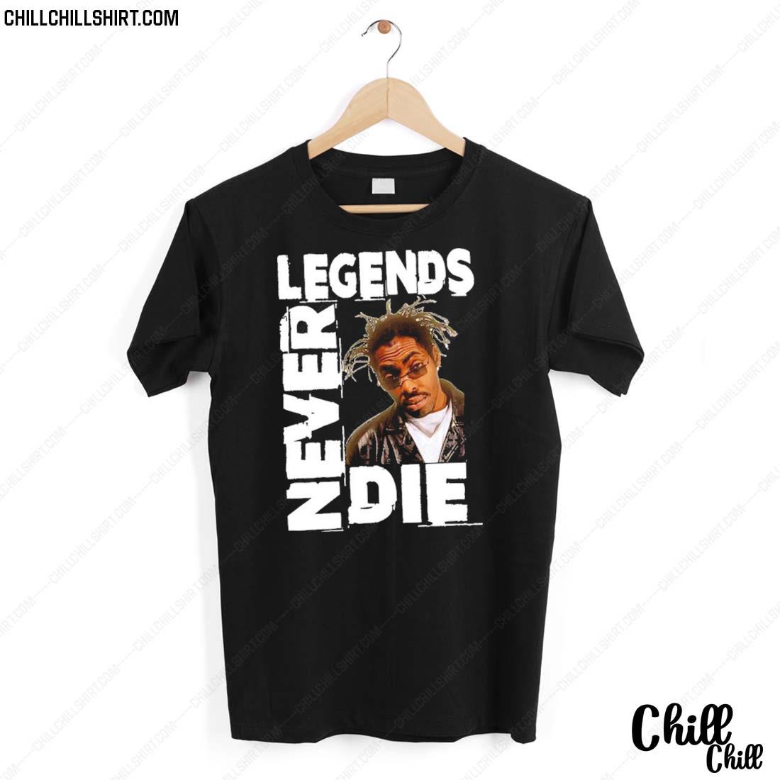 Nice 1963-2022 Legend Never Die Rip Coolio – Coolio Forever Shirt