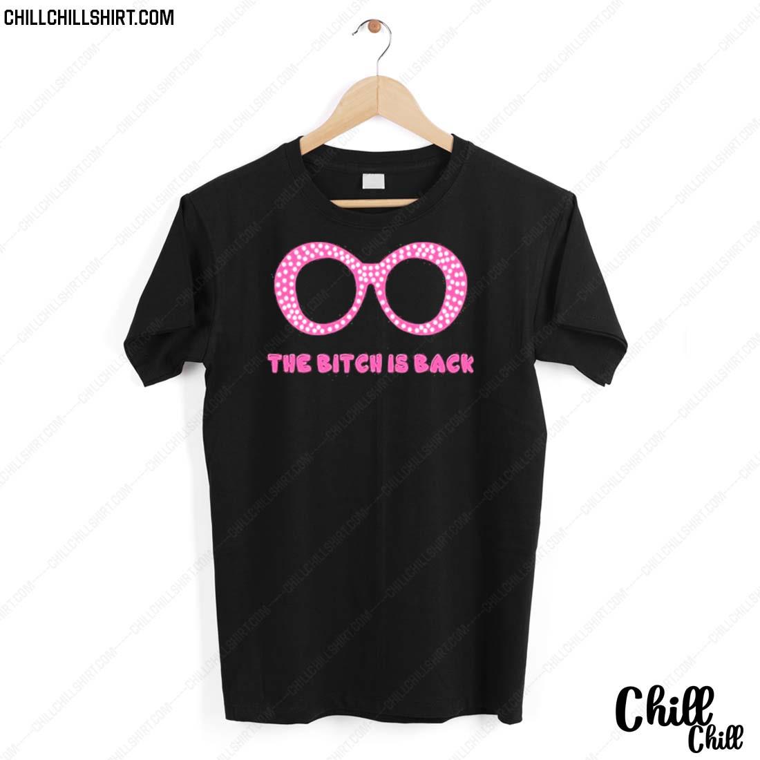 Nice pink Glasses The Bitch Is Back Farewell Elton John Gift For Fans And Lovers T-shirt