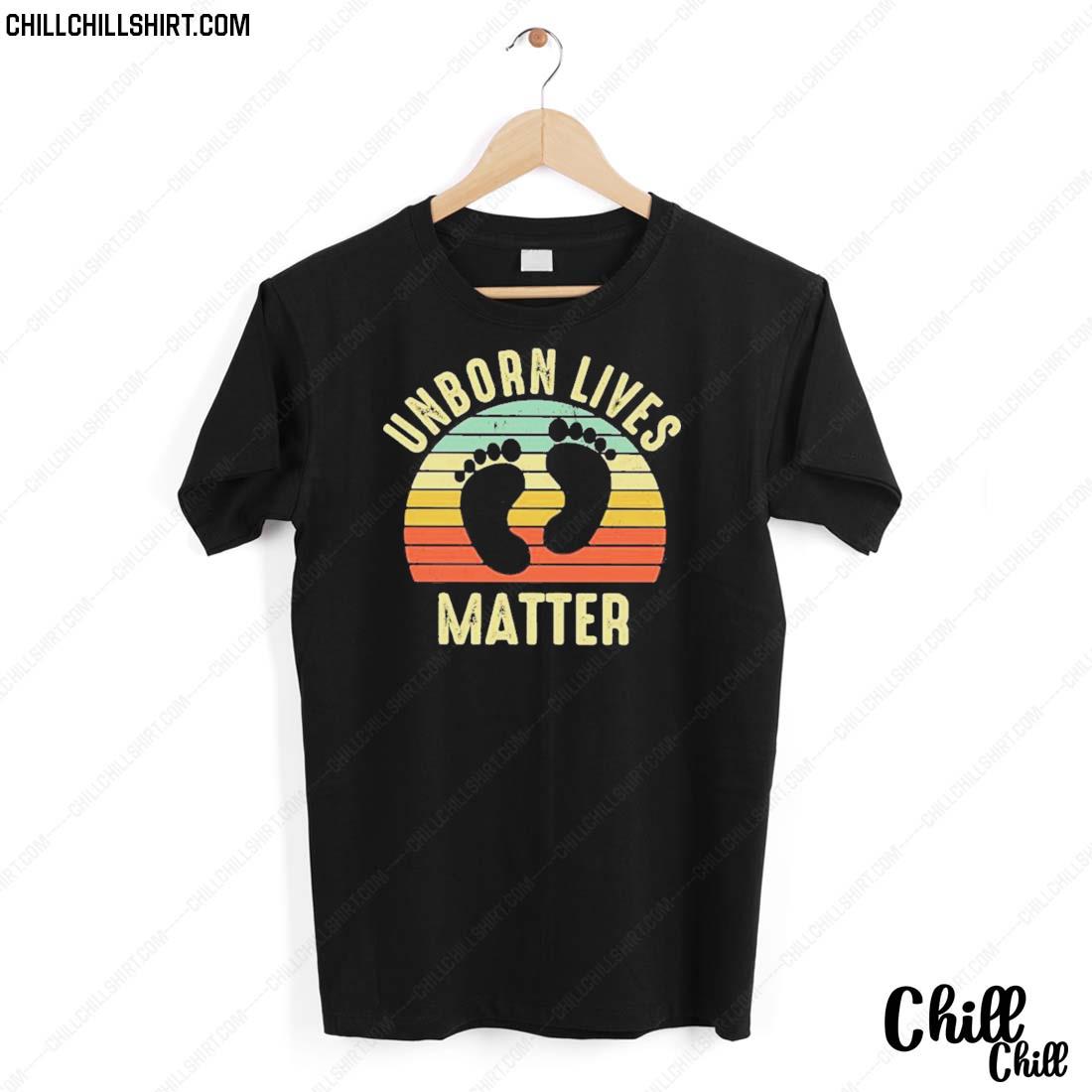 Nice unborn Lives Matter Vintage T-shirt