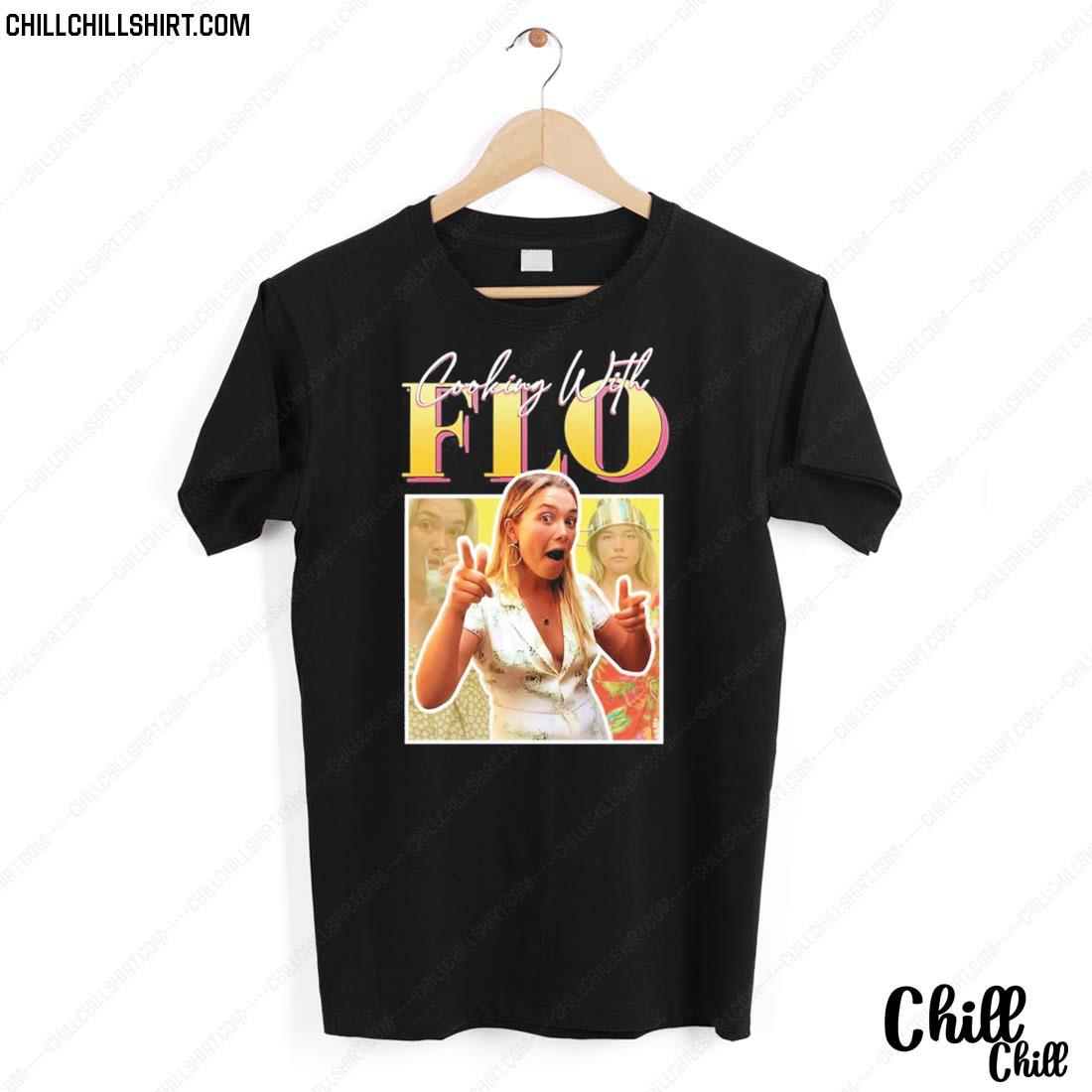 Official florence Pugh Wear Cooking With Flo Shirt