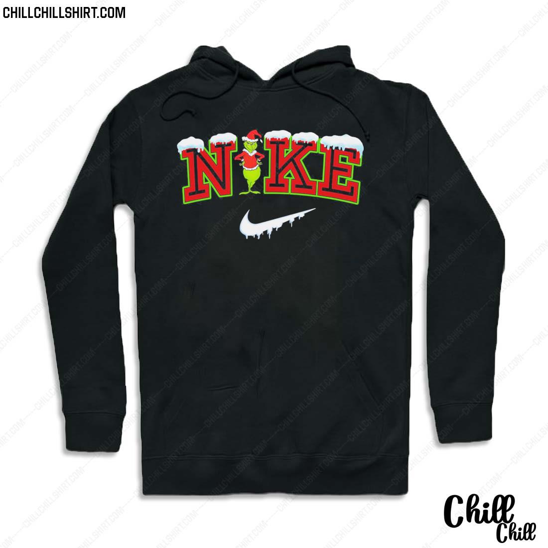 Official nike Unisex Grinch Embroidery Christmas Nike Shirt Hoodie