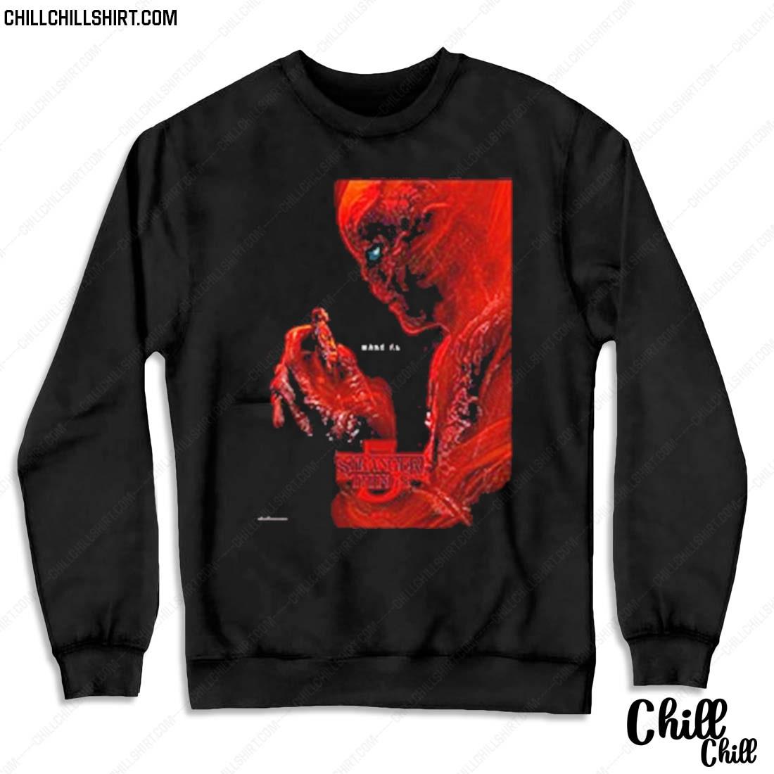 Official stranger Things 5 Wake Up The Upside Down Vintage Shirt Sweater