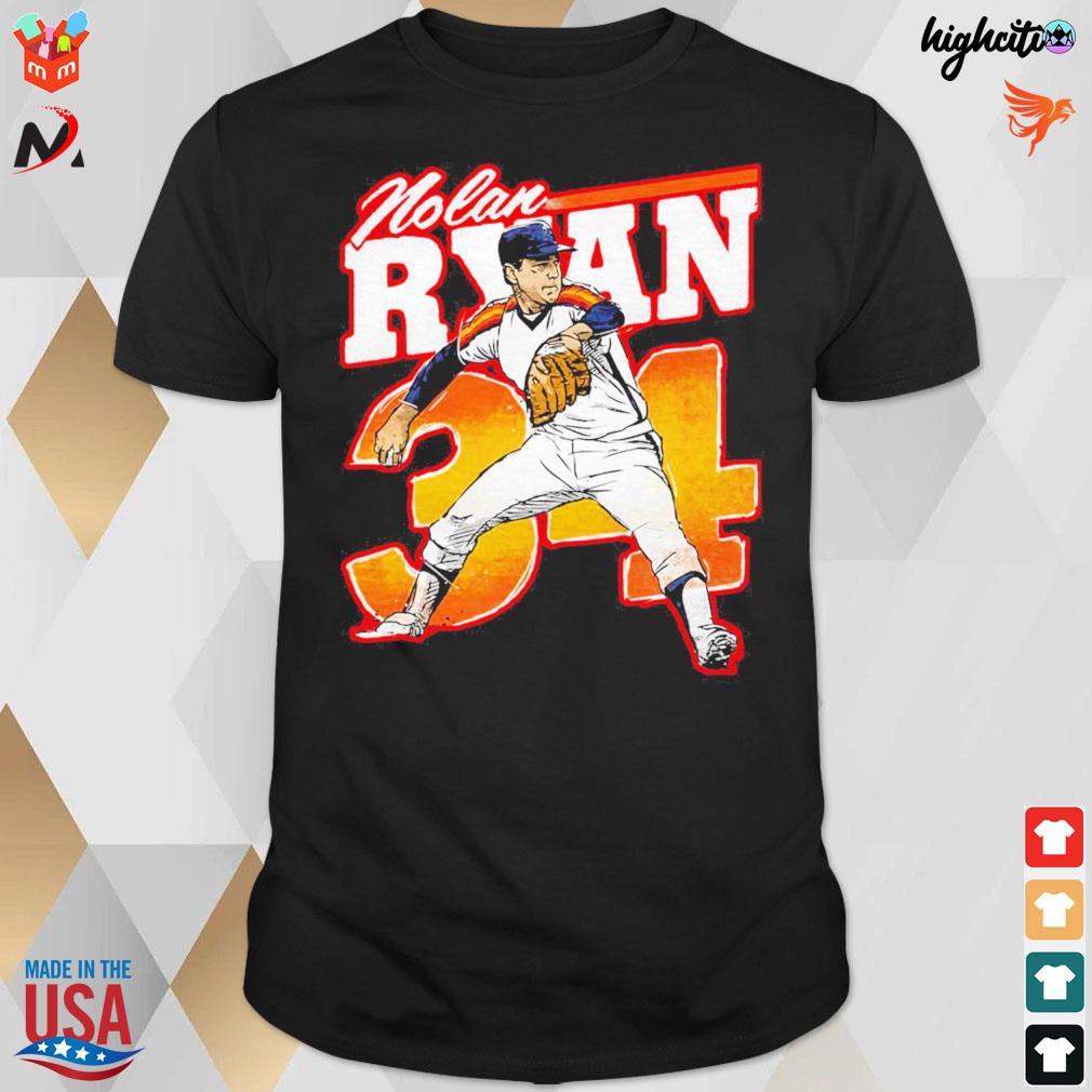 #34 Nolan Ryan graphic t-shirt