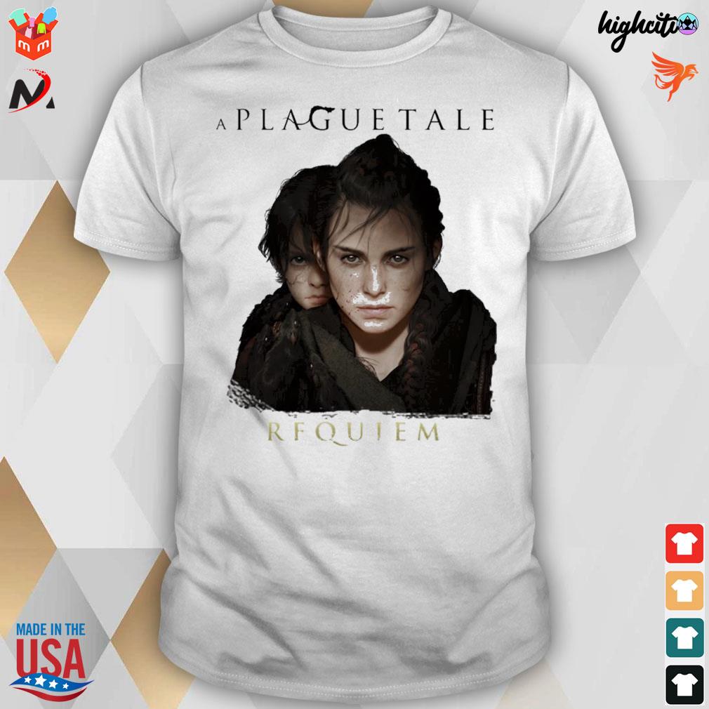 A Plague Tale requiem design t-shirt