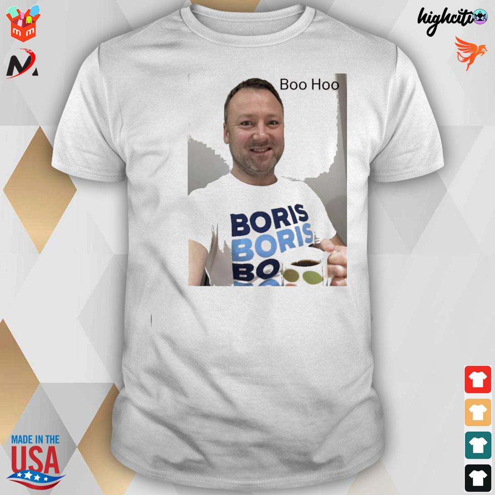 Brendan Clarke boo hoo boris t-shirt