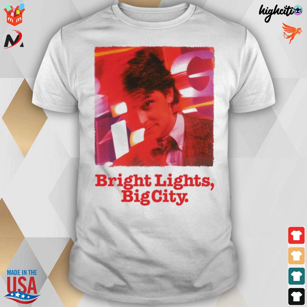 Bright lights bigcity Michael J. fox t-shirt