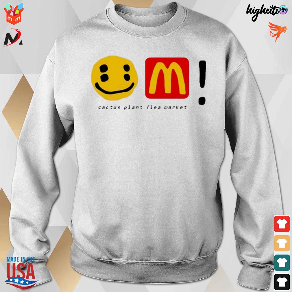 Cactus Plant Flea Market x McDonald's CPFM Icons! Hoodie Black