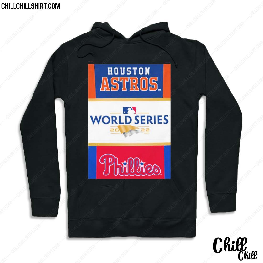 Nice houston Astros Vs. Philadelphia Phillies Wincraft 2022 World Series Matchup T-s Hoodie