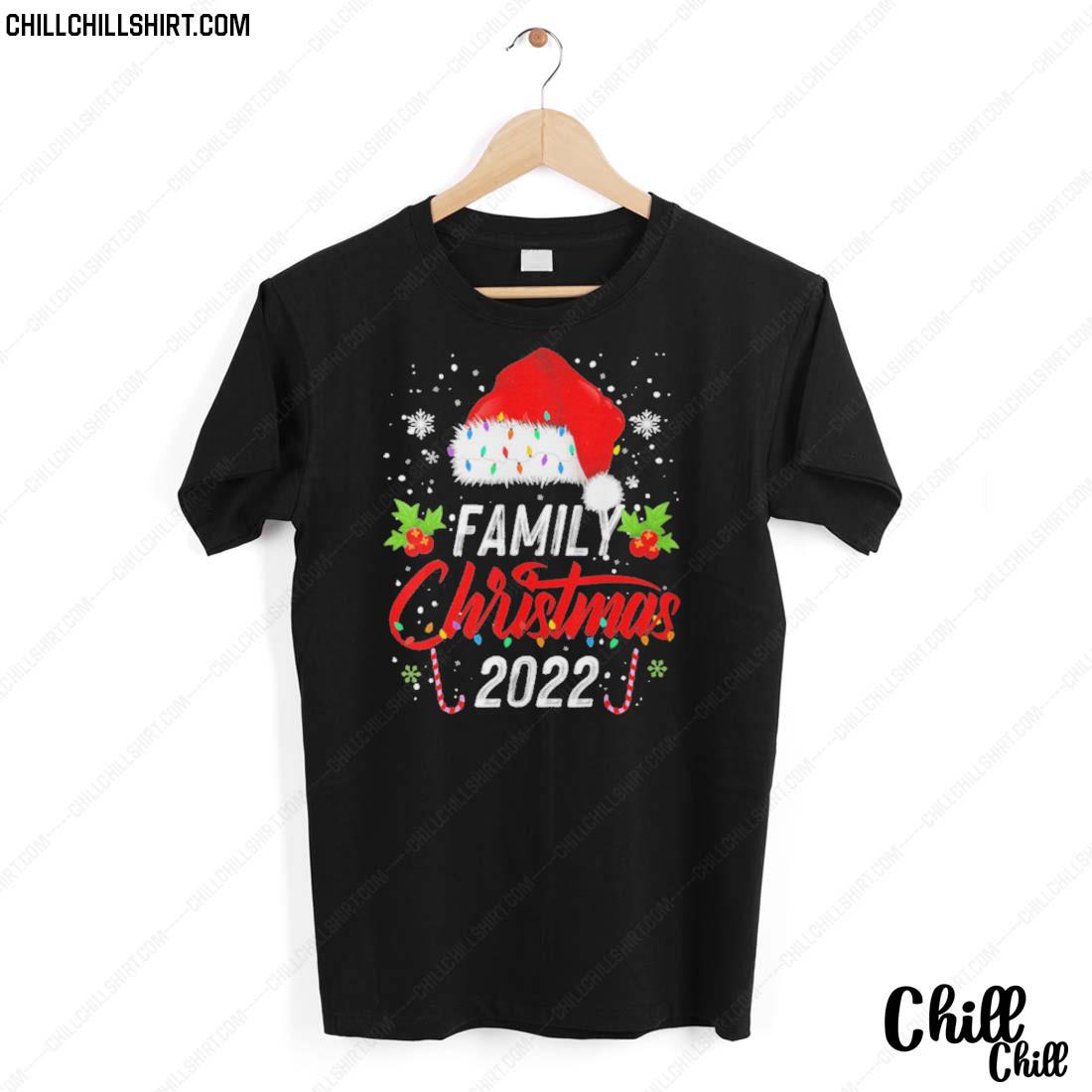 Nice matching Family Christmas 2022 Team Santa Elf Squad Pajamas T-shirt