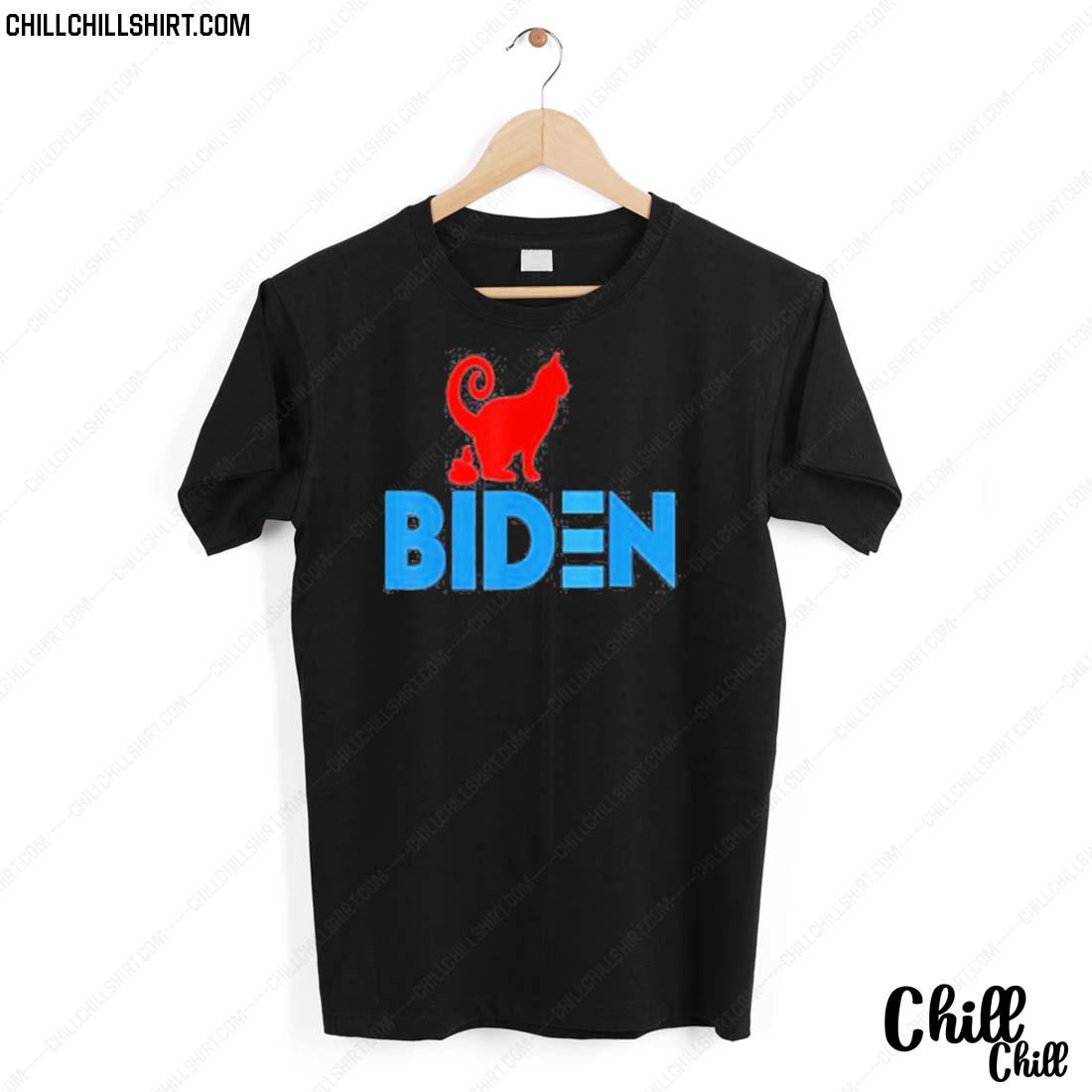 Nice my Cat Hates Joe Biden I Love My Cat Anti Joe Biden T-shirt