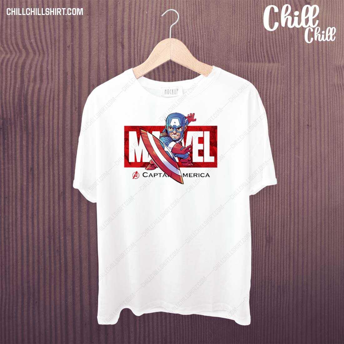 Nice red Captain America T-shirt