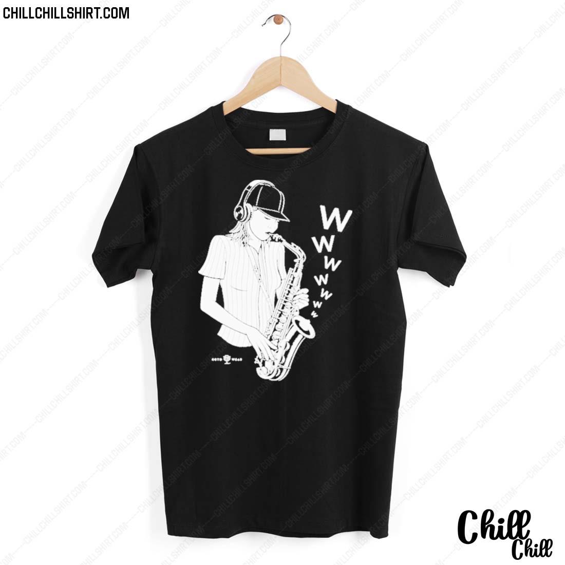 Nice sweeny Murti The Sax Lady T-shirt