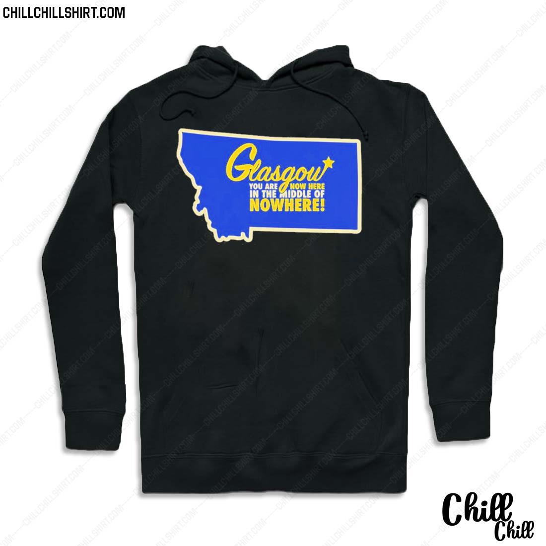 Official glasgow Middle Of Nowhere T-s Hoodie