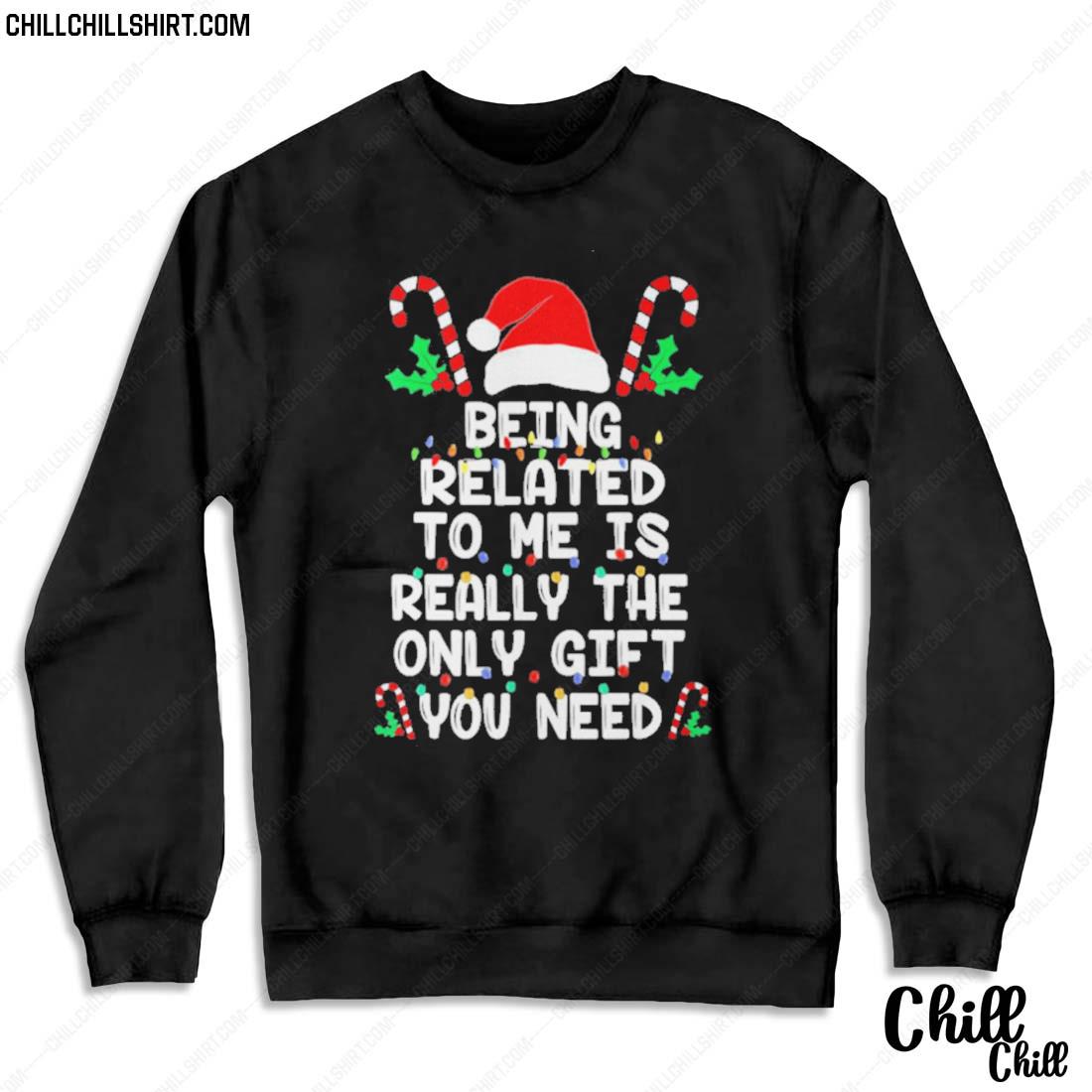 Nice being Related To Me Christmas Pajama Family Xmas Holiday Sweater Sweater