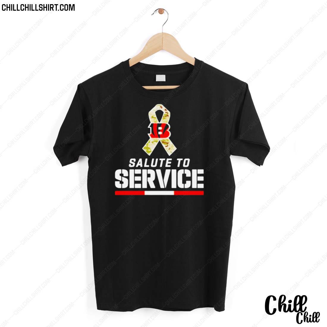 Nice cincinnati Bengals Nfl Salute To Service 2022 T-shirt