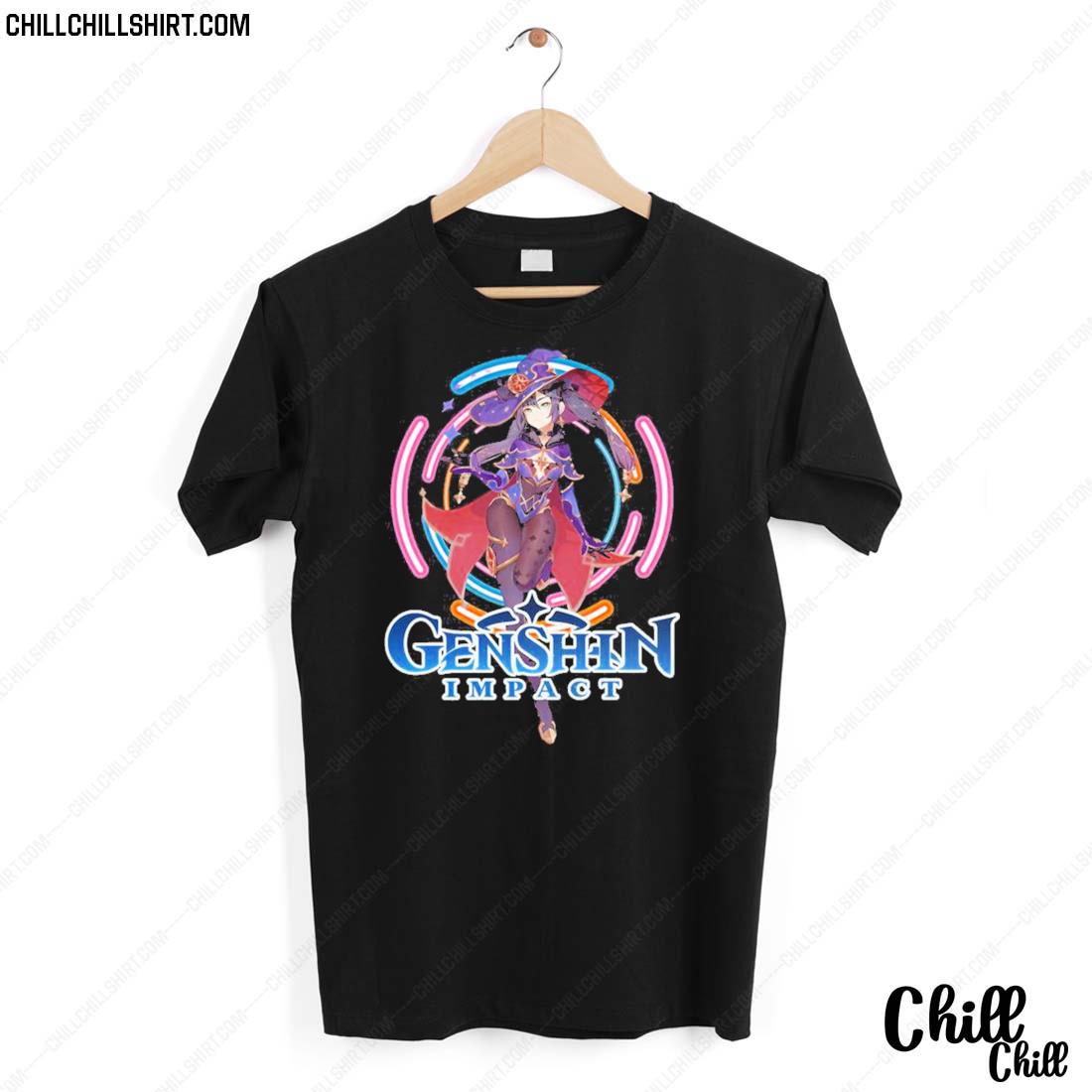 Nice colored Design Mona Genshin Impact T-shirt