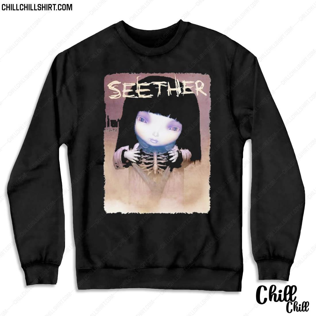 Nice finding Beauty In Negative Spaces Band Seether T-s Sweater