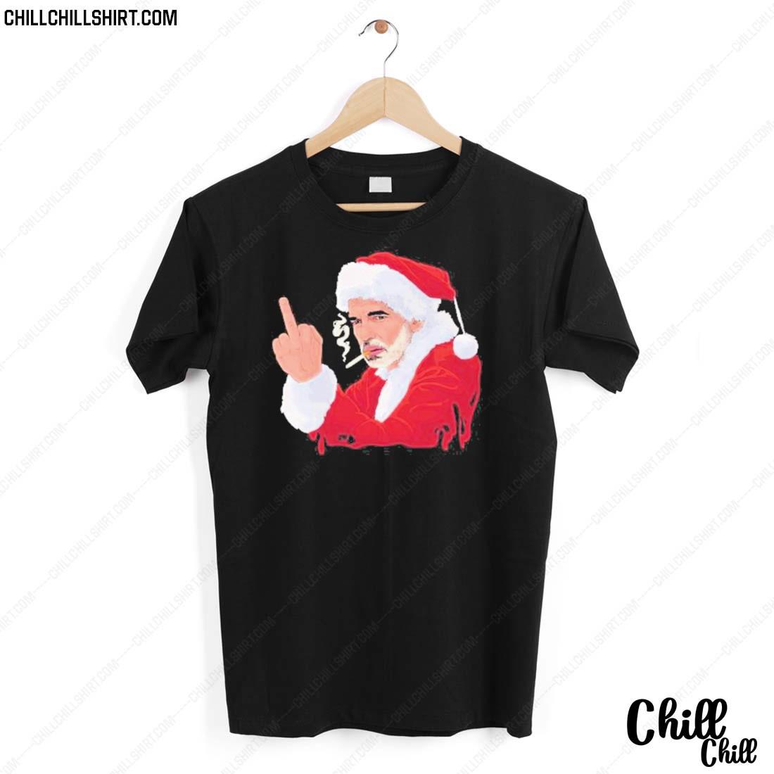 Nice fuck Animated Character In Bad Santa Funny Movie For Christmas 2022 Sweater