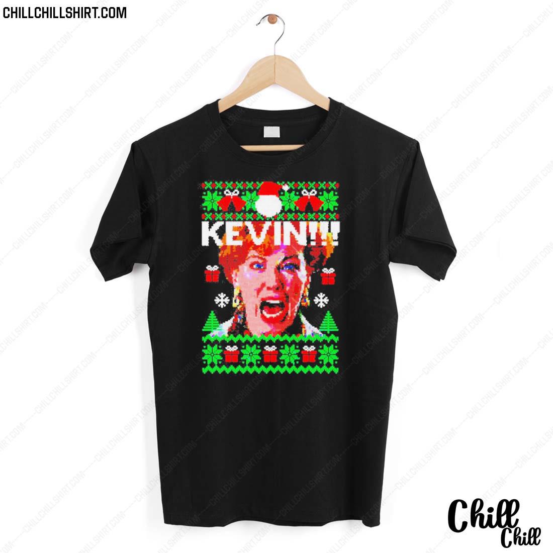 Nice home Alone Catherine O’hara Kevin Ugly Christmas T-shirt